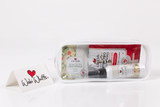 6-piece Bling Clear Bag Gift Set