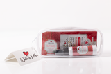 6-piece Crystal Night Clear Bag Gift Set