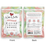 Sweet Tart Fizzing Toilet Bombs