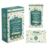 Honeysuckle (Dinosaur Packaging Theme) Wabi Whiffs Potty Training Gift Set