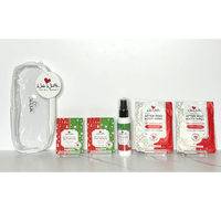 6-piece Christmas Clear Bag Gift Set