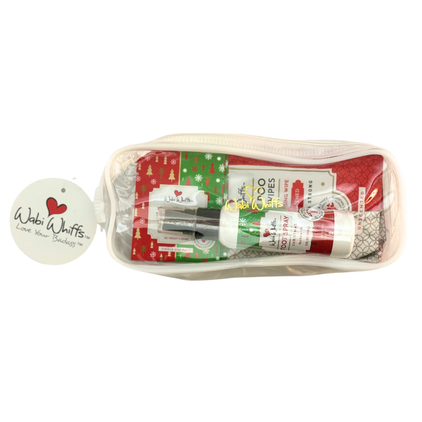 6-piece Christmas Clear Bag Gift Set