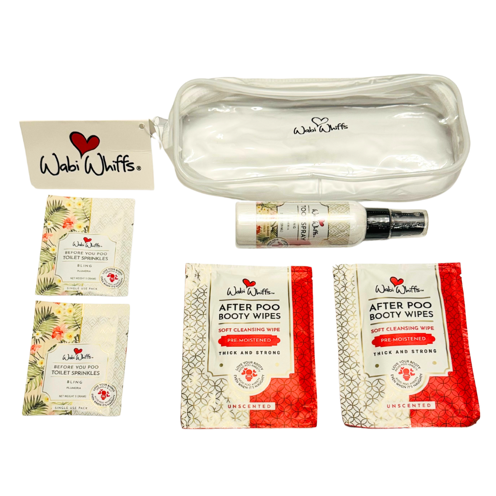 6-piece Bling Clear Bag Gift Set – Wabi Whiffs