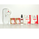 6-piece Tis The Season Clear Bag Gift Set