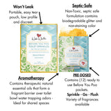 6-piece Beachfront Clear Bag Gift Set