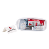 6-piece Drop In The Ocean Toiletry Bag