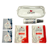 6-piece Drop In The Ocean Toiletry Bag