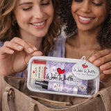 6-piece Purple Fields Essentials Pouch