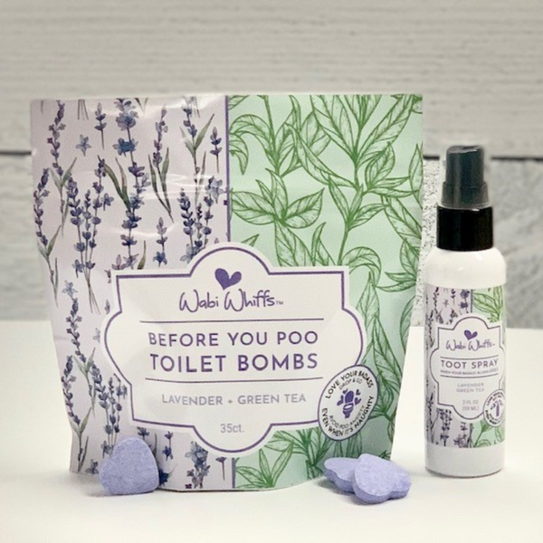 Lavender + Green Tea 2pc Wellness Gift Set